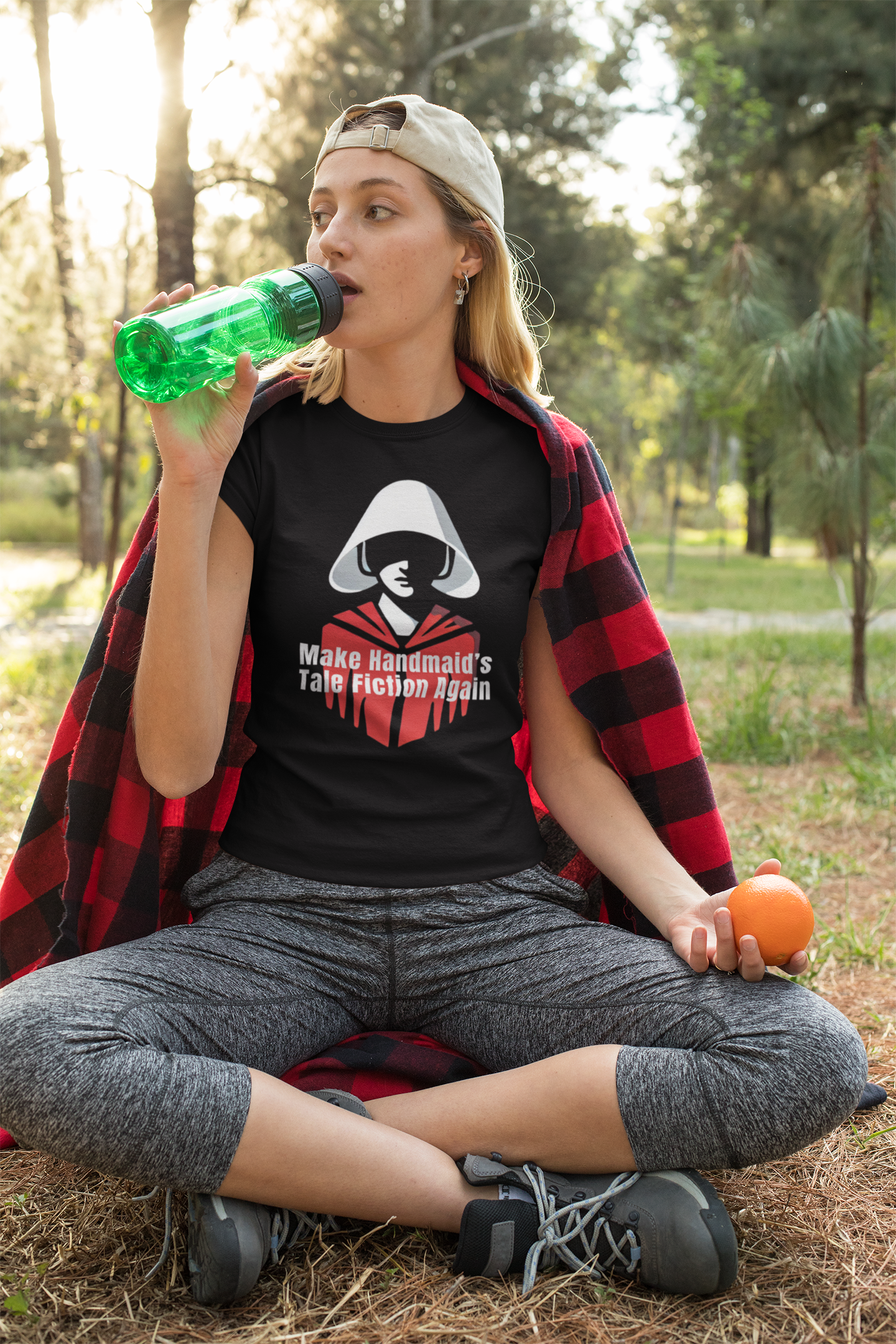 Make Handmaid's Tale Fiction Again Cotton Tee