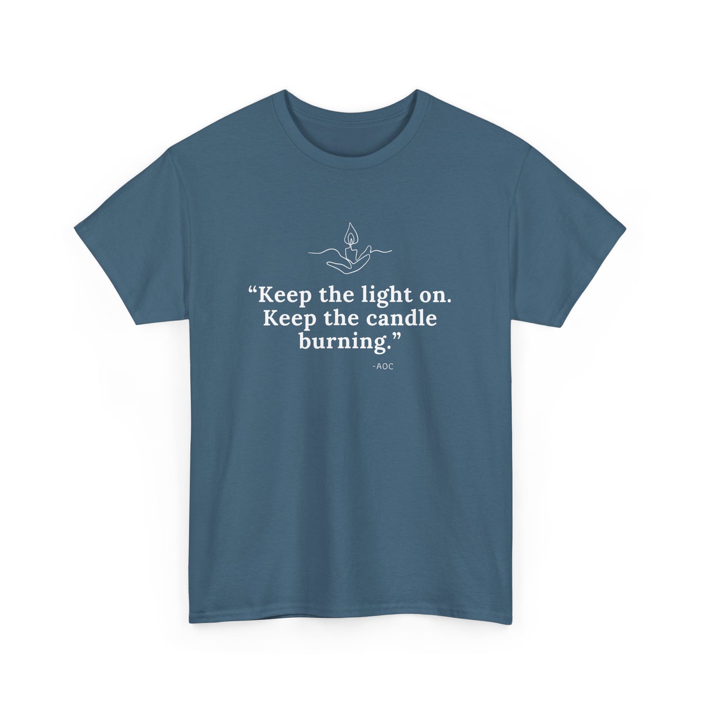Keep the Light On Cotton Tee