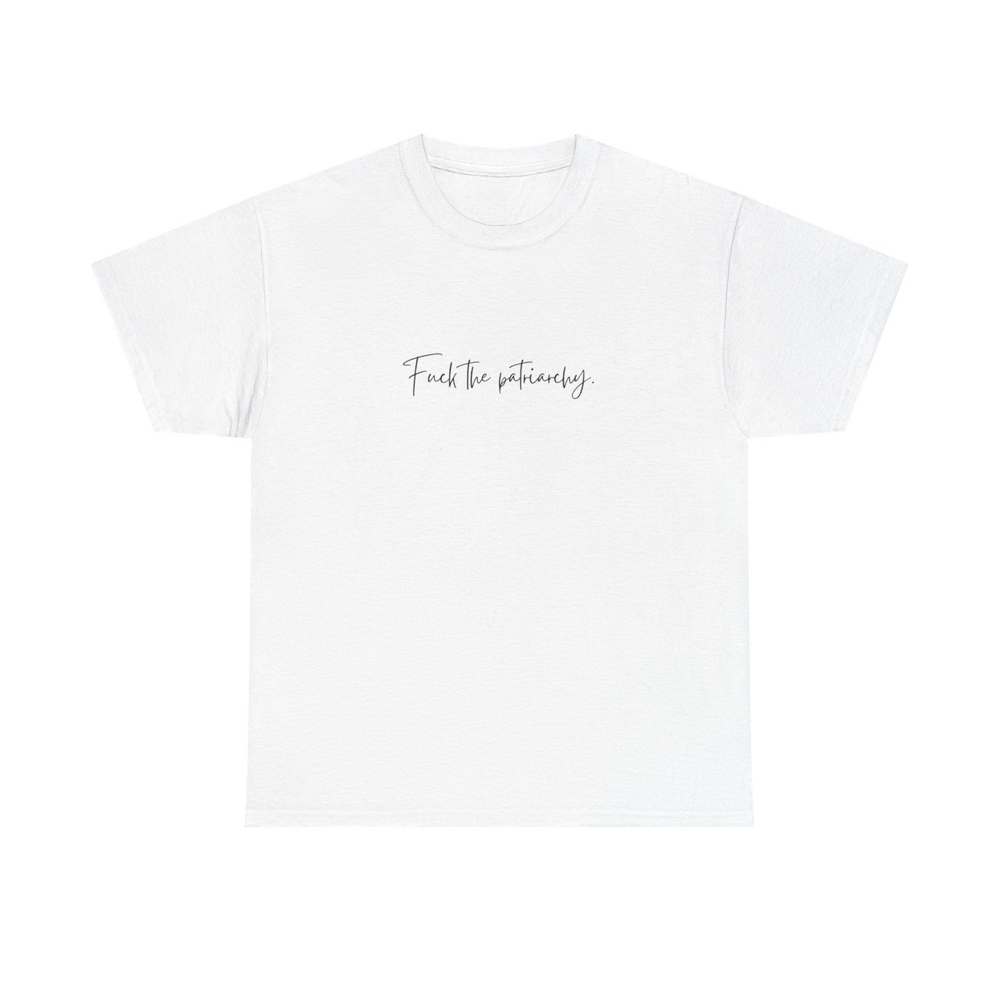 F the Patriarchy Cotton Tee