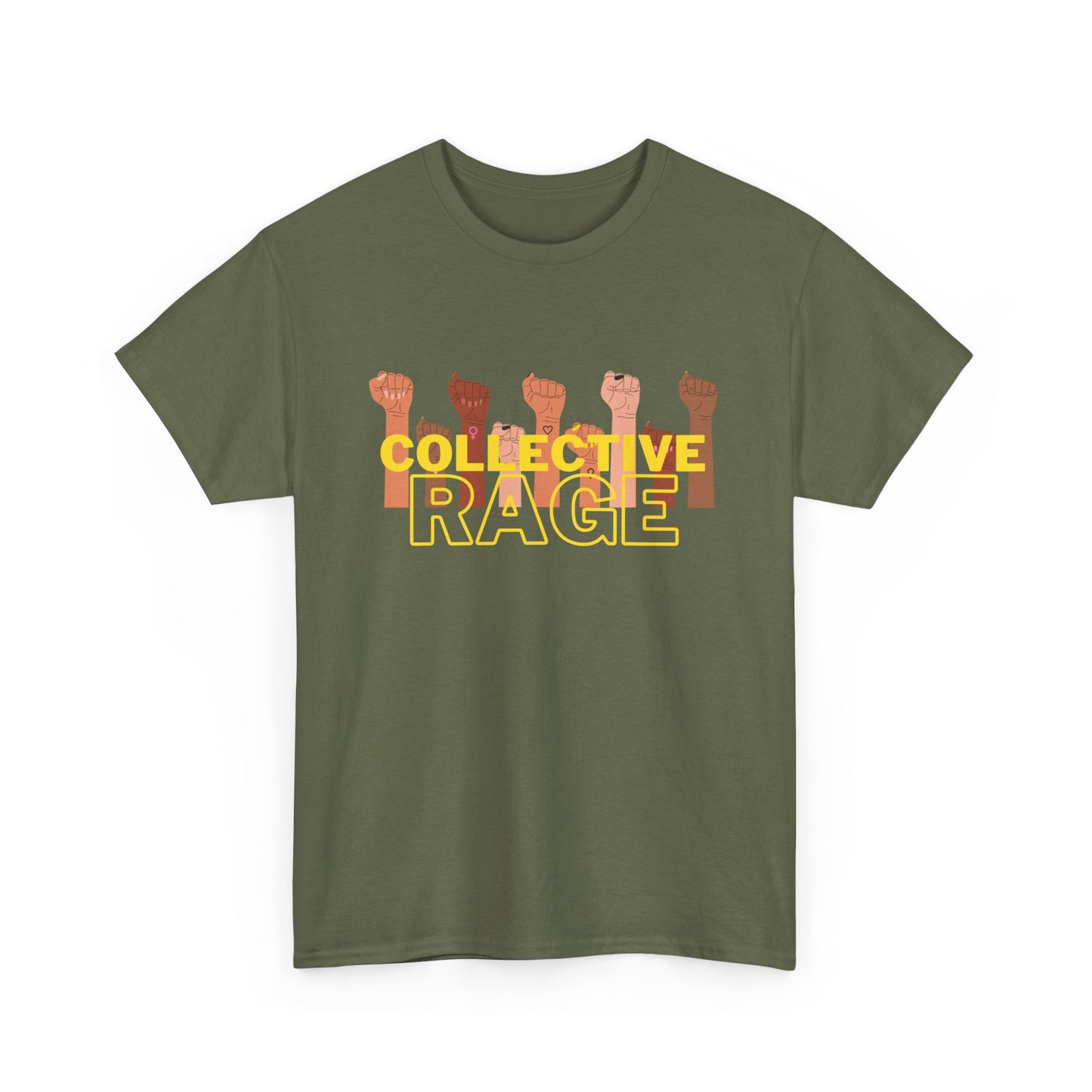 Collective Rage Fists Cotton Tee