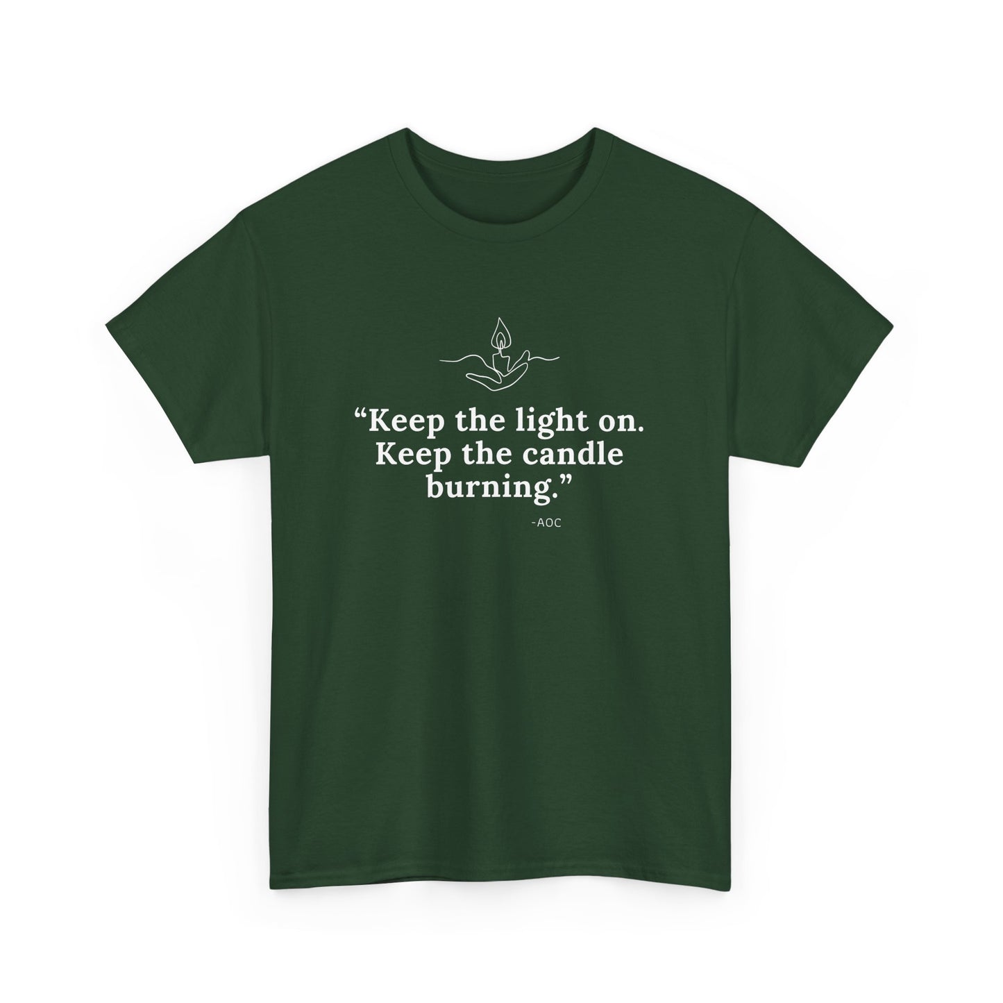 Keep the Light On Cotton Tee