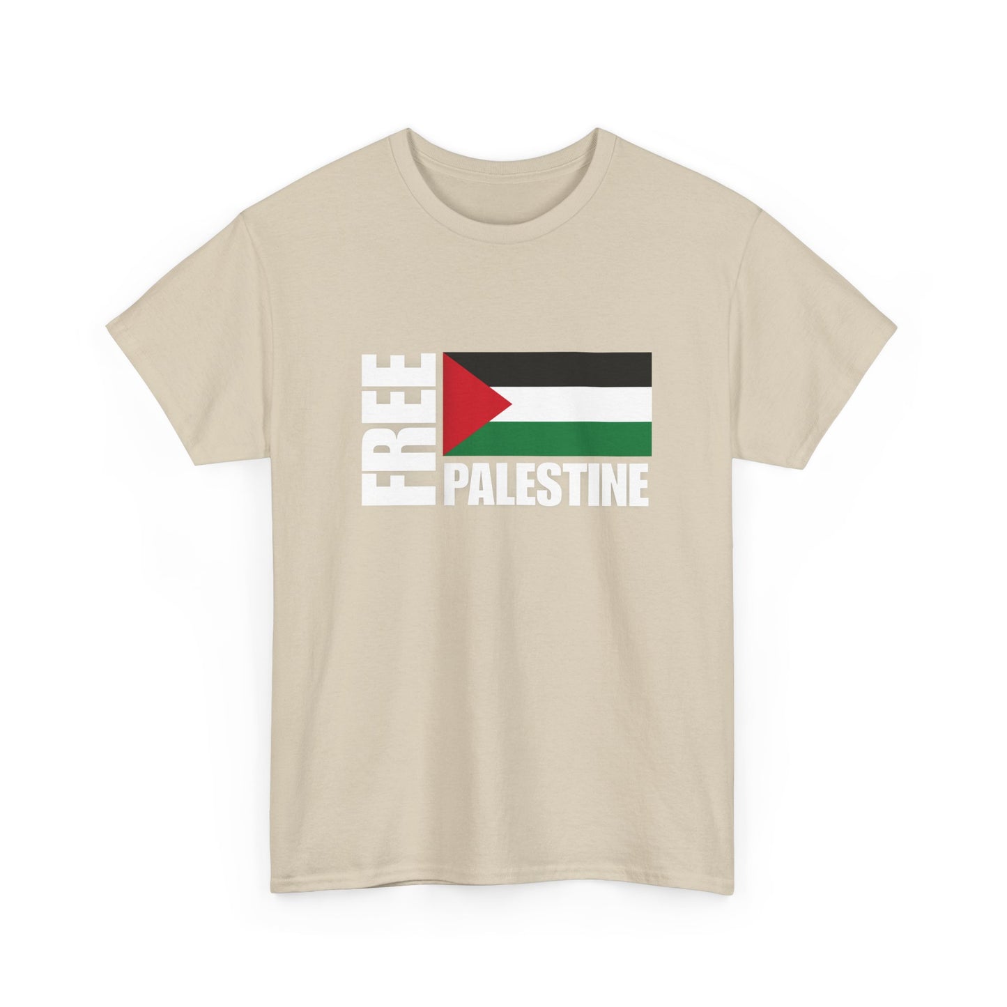 Free Palestine Cotton Tee (Proceeds Donated Directly to Families in Gaza)