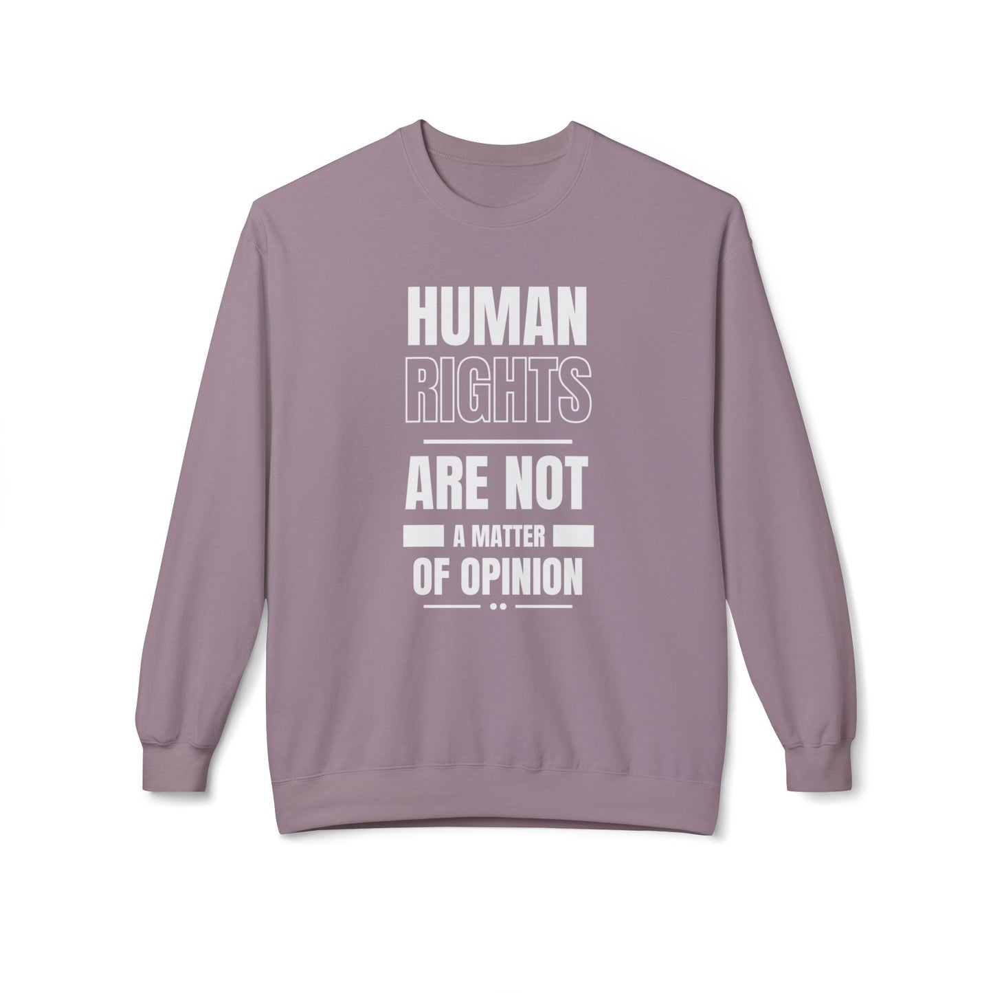 Human Rights Crewneck Sweater