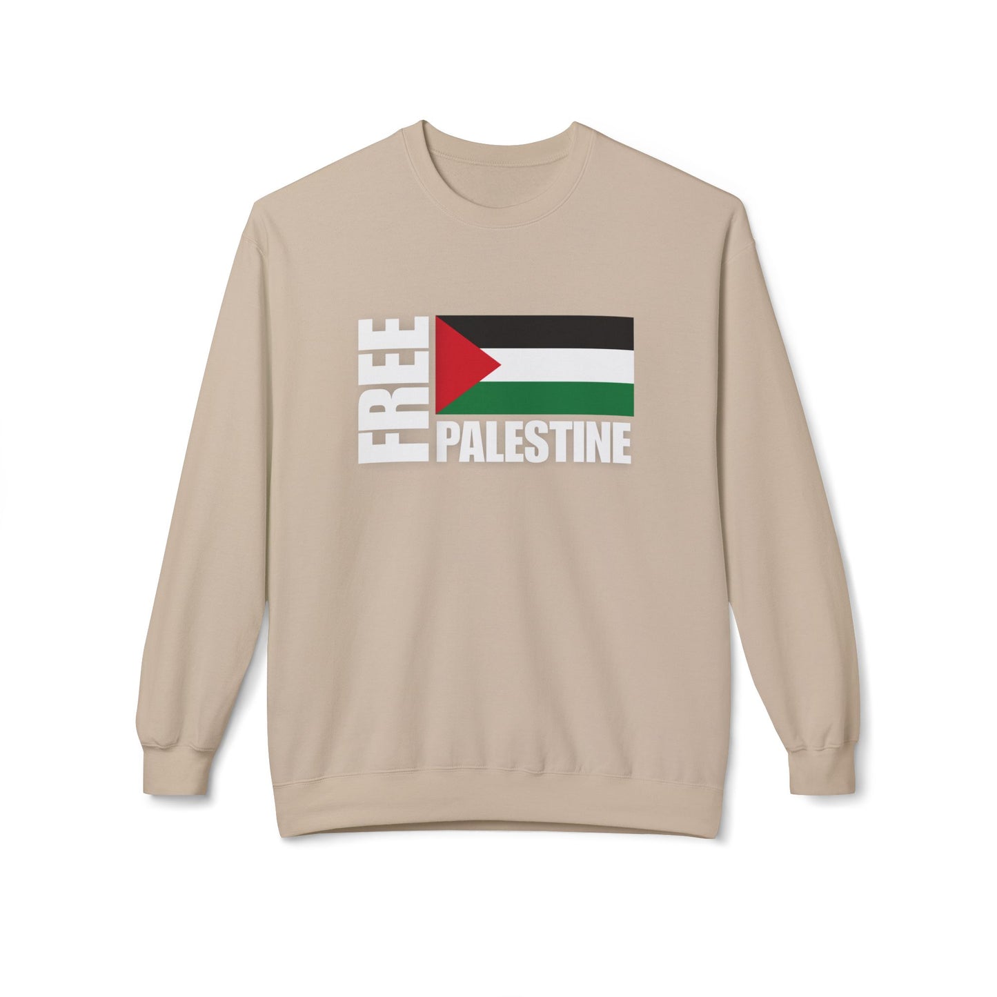 Free Palestine Crewneck Sweater