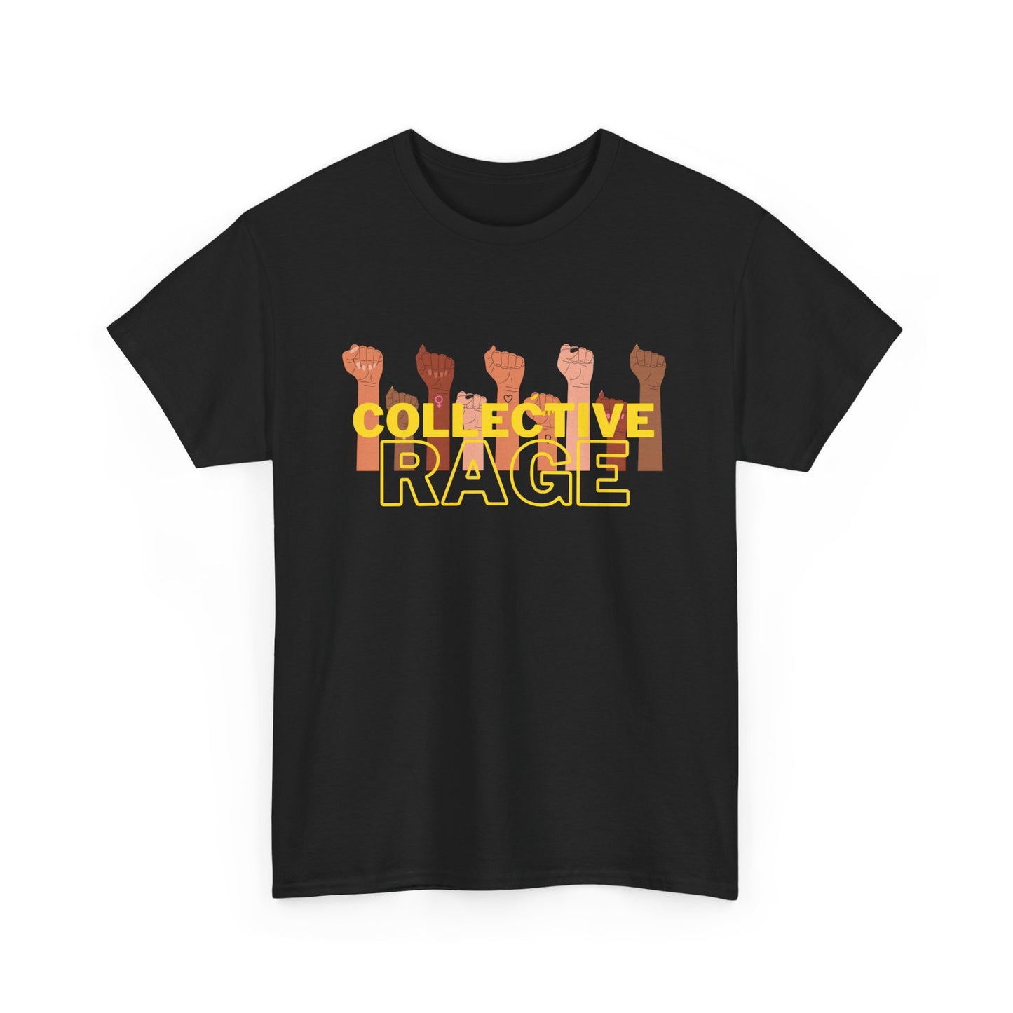 Collective Rage Fists Cotton Tee