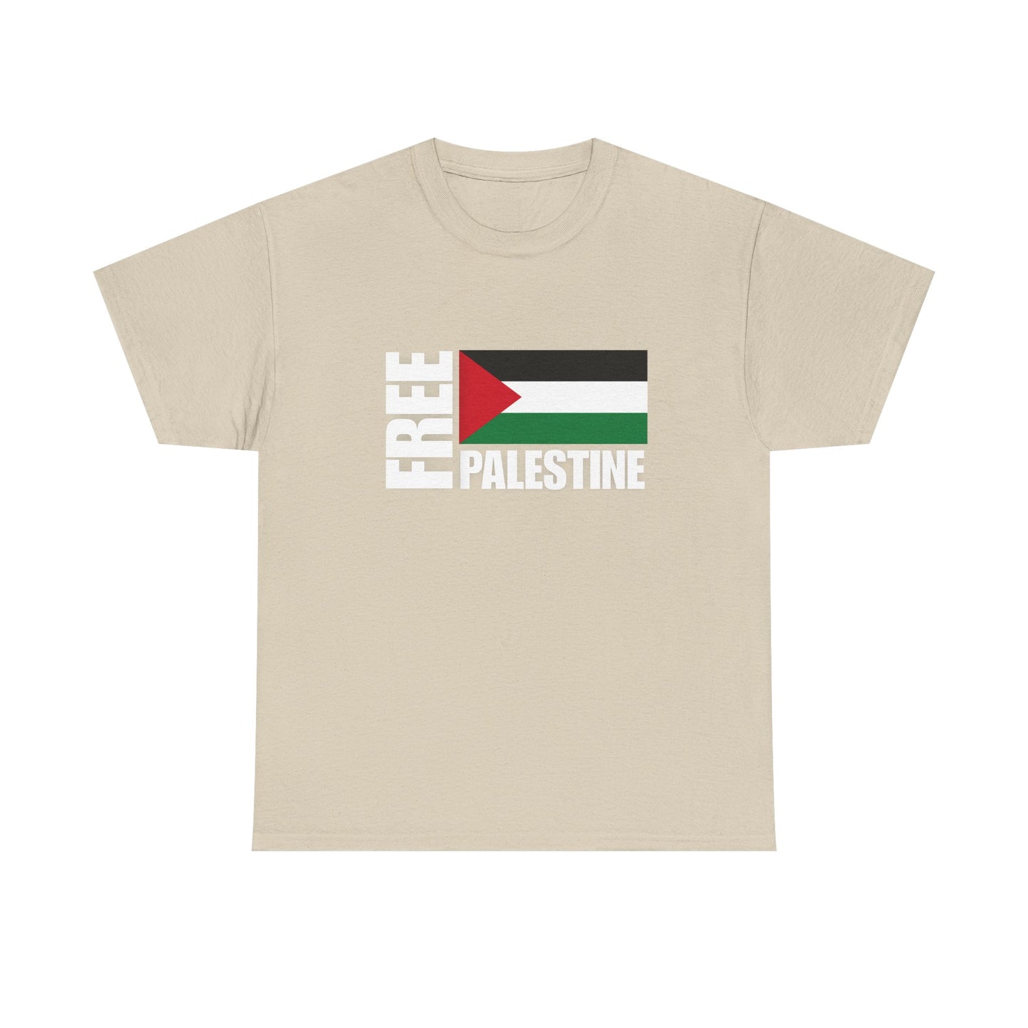 Free Palestine Cotton Tee (Proceeds Donated Directly to Families in Gaza)