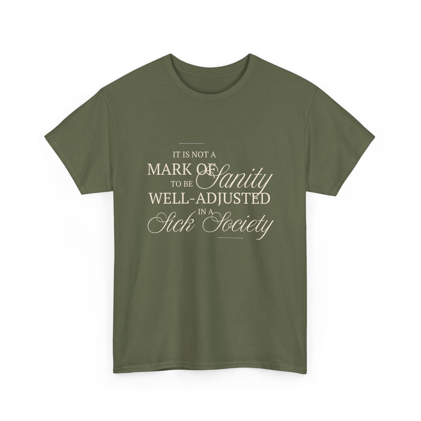 Sanity Cotton Tee
