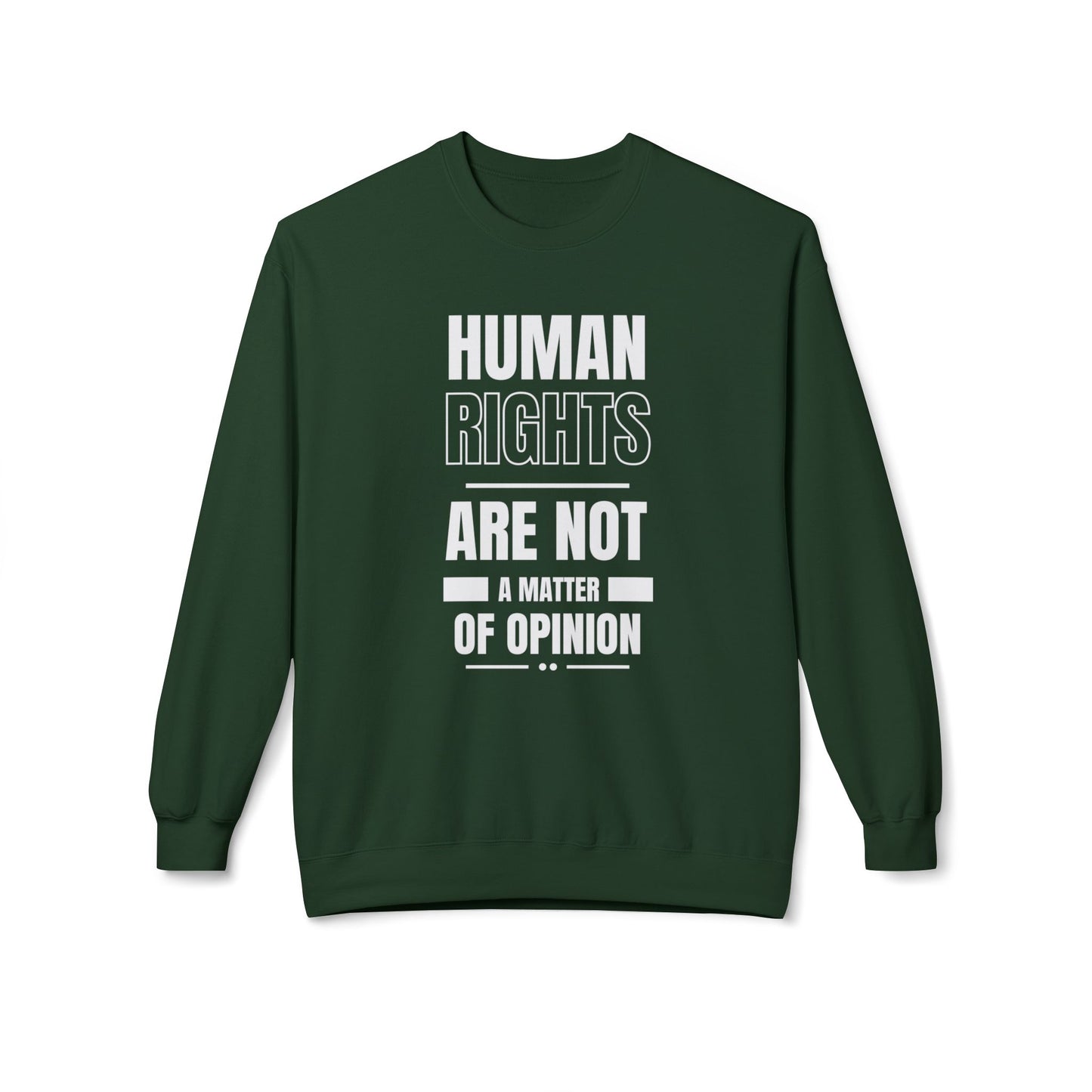 Human Rights Crewneck Sweater