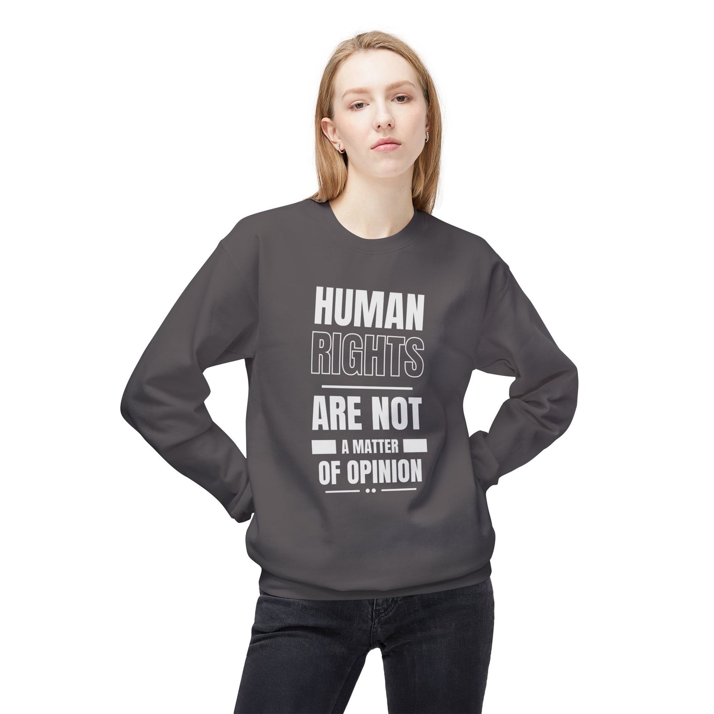 Human Rights Crewneck Sweater