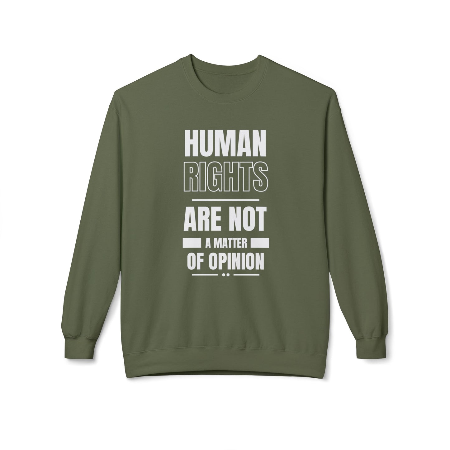 Human Rights Crewneck Sweater
