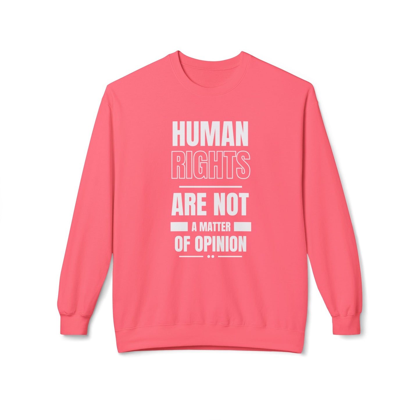 Human Rights Crewneck Sweater