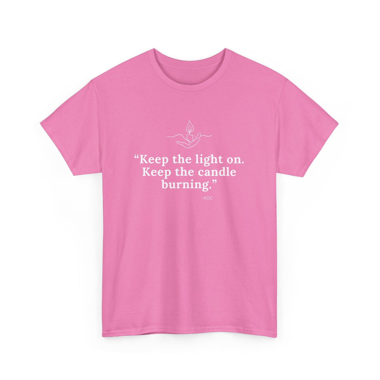 Keep the Light On Cotton Tee
