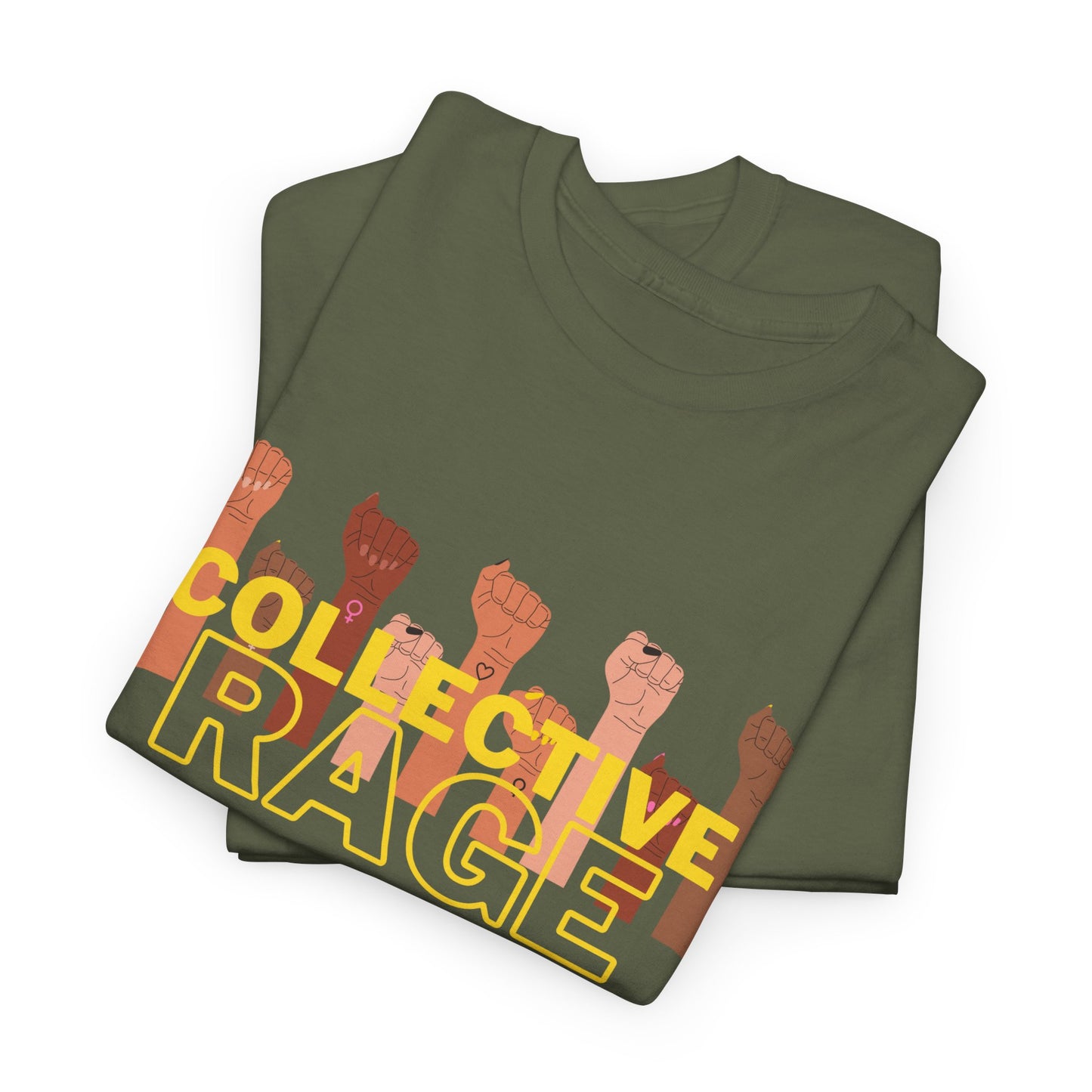 Collective Rage Fists Cotton Tee