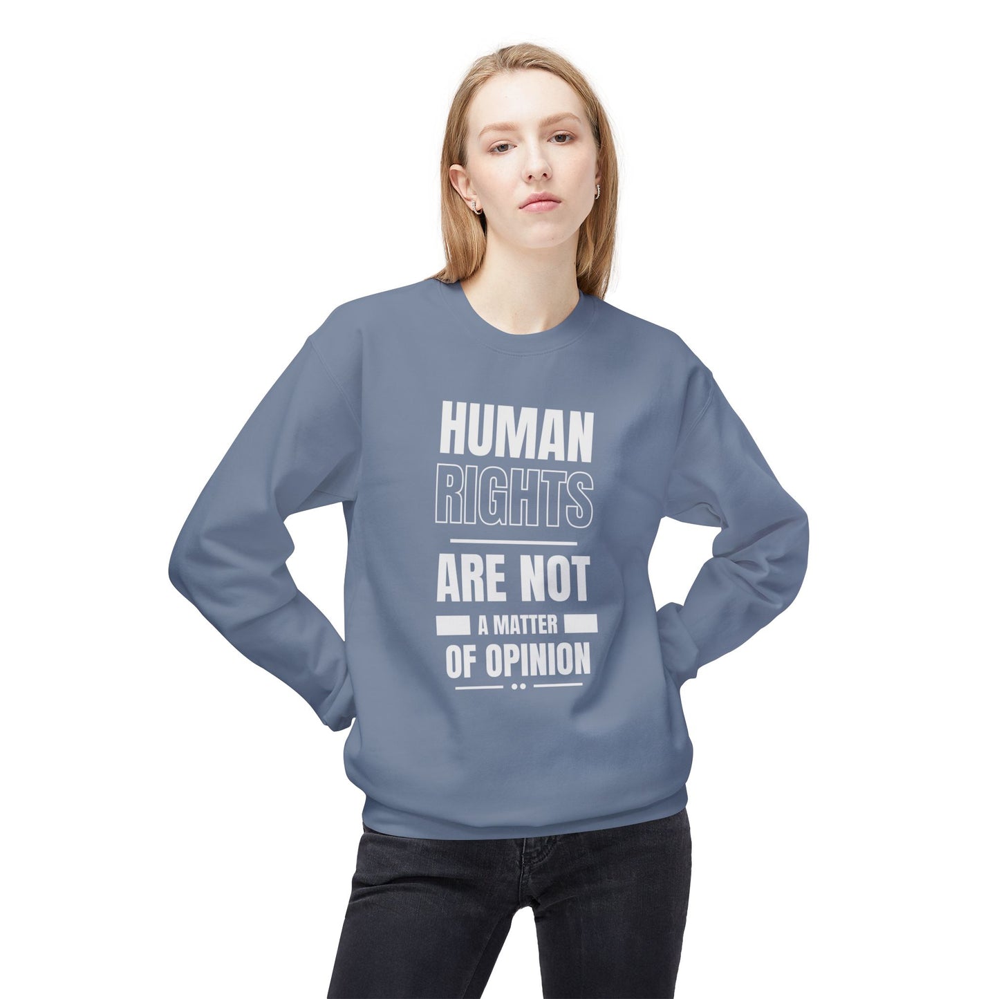 Human Rights Crewneck Sweater